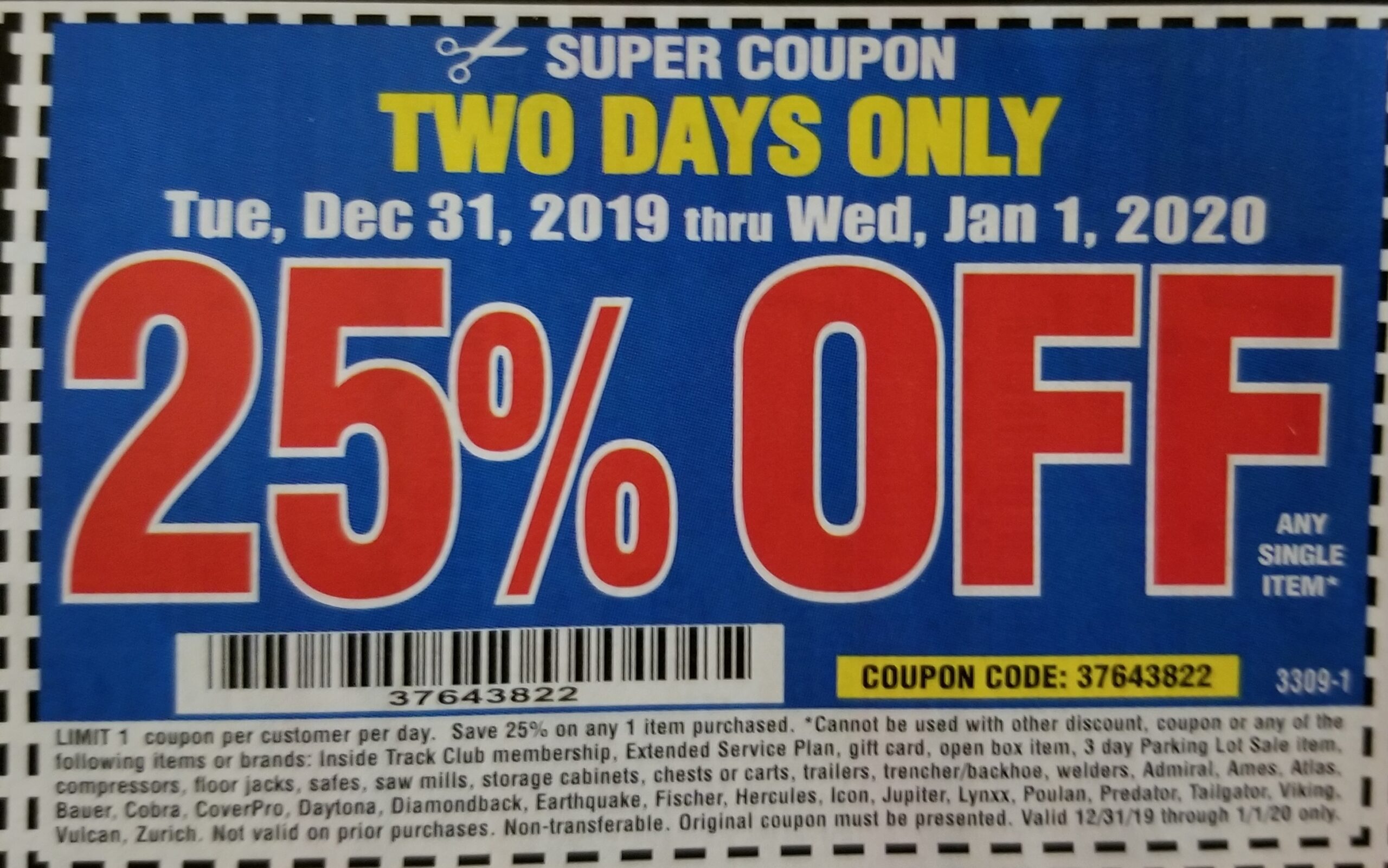 Harbor Freight Coupons 2024 20 Percent Off Printable Kerri Melodie