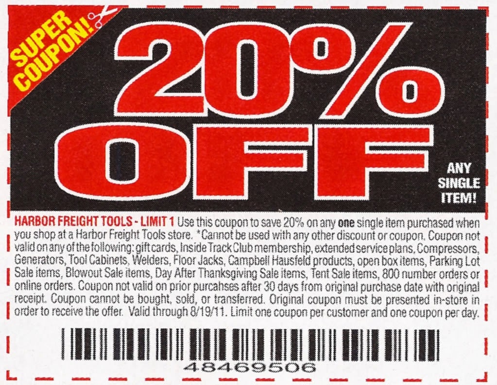 Harbor Freight Coupons 2025 Printable Free Pdf Shalanda Taylor