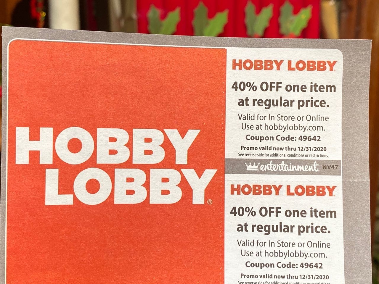 Hobby Lobby Coupon 2025 Printable Liv M Laursen