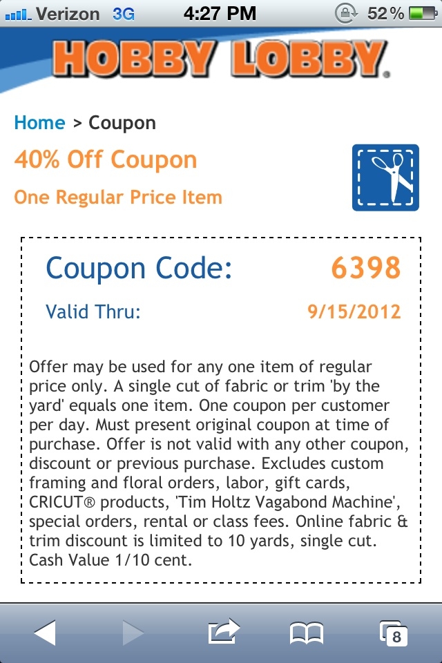 Hobby Lobby Printable Coupon 2025 Albert T Christensen