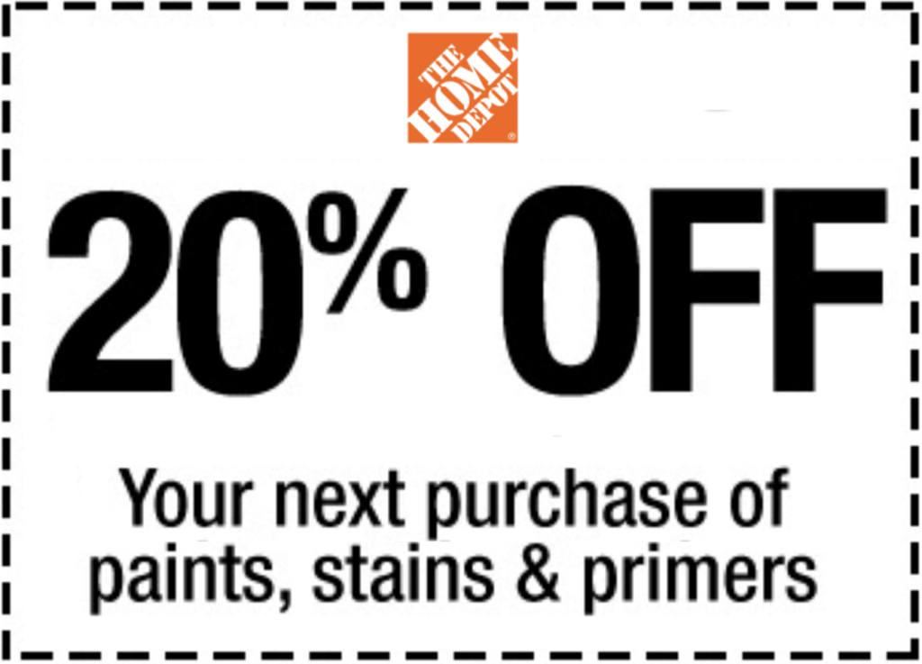 Home Depot Coupons 20 Printable