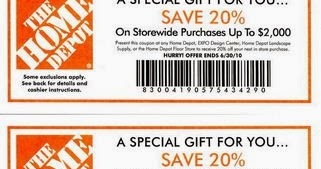 Home Depot Printable Coupons May 2018
