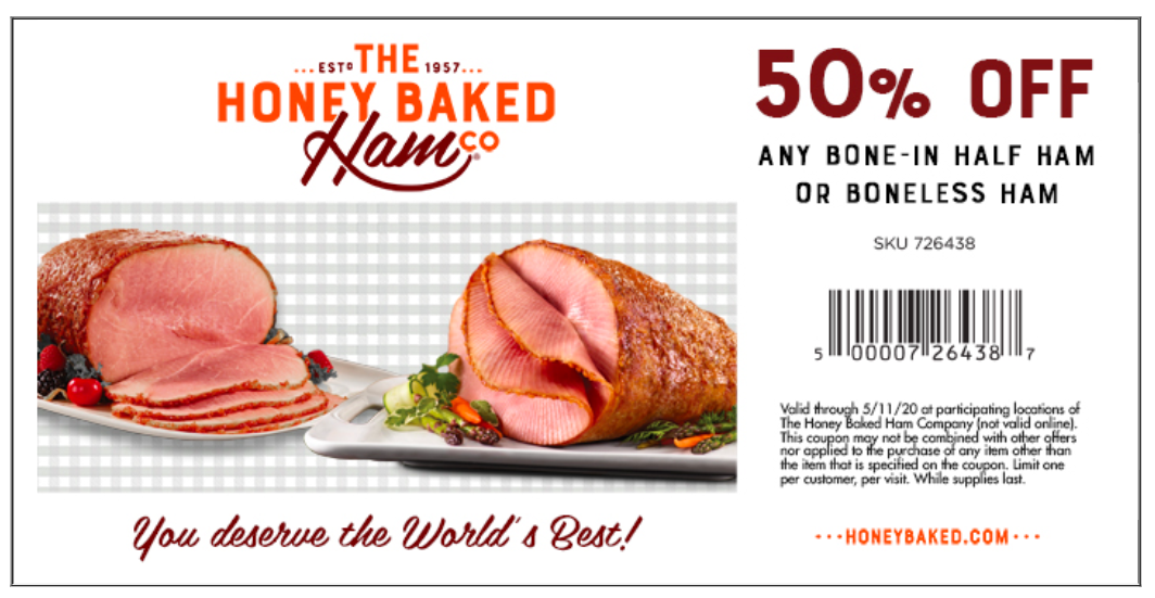 Honey Baked Ham Coupon 2024 Printable Coupons Ruthe Shaylah