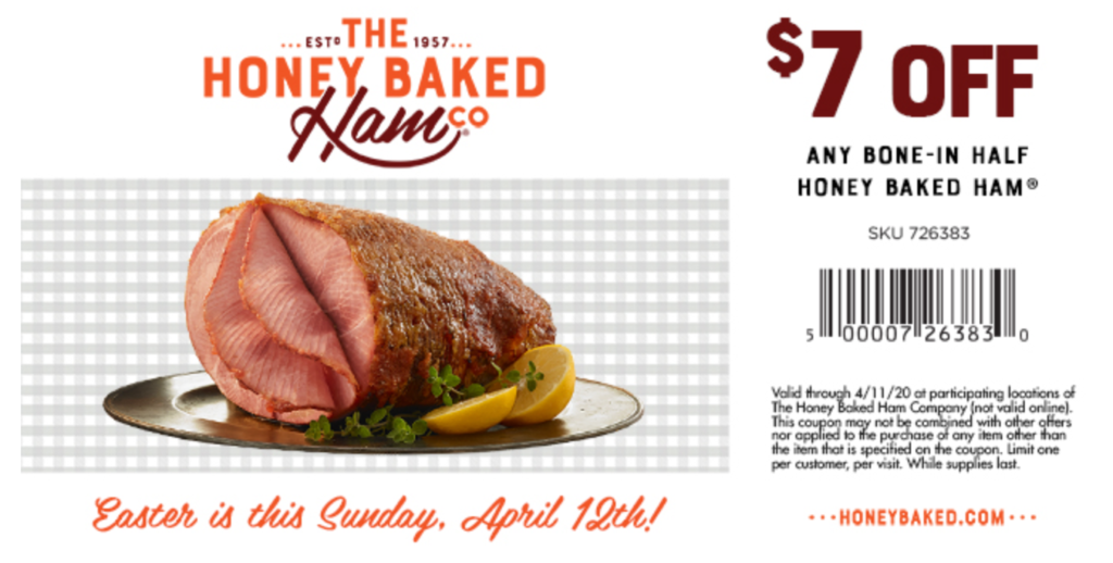 Honeybaked Ham Coupon Code 2024 Rebe Germain