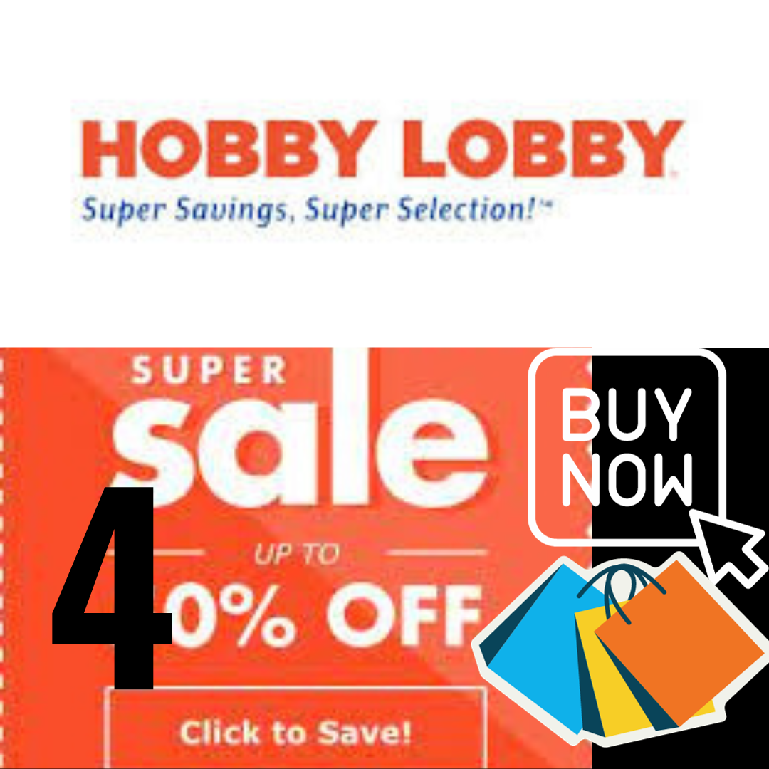 How To Claim Hobby Lobby 40 Off Printable Coupons