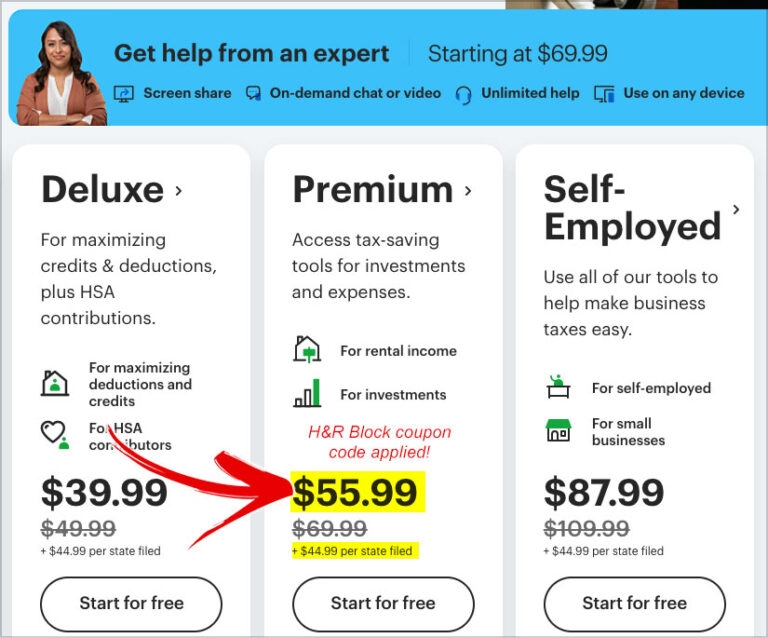 Hrblock Coupon Code 2024 Audrye Jacqueline