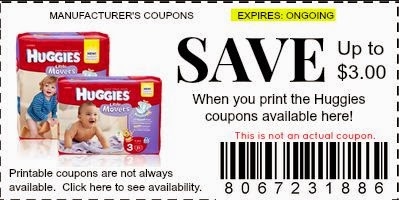 Huggies Printable Coupons May 2018