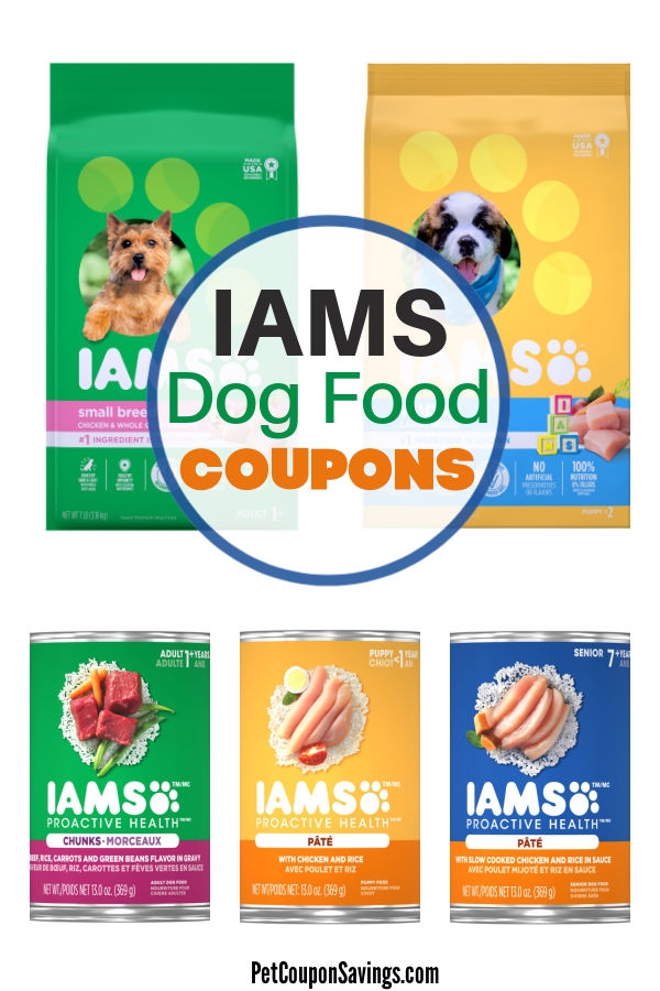 IAMS Coupons Dog Food 2024 Pet Coupon Savings