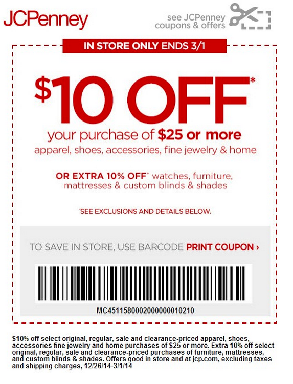 Jcp Printable Coupons
