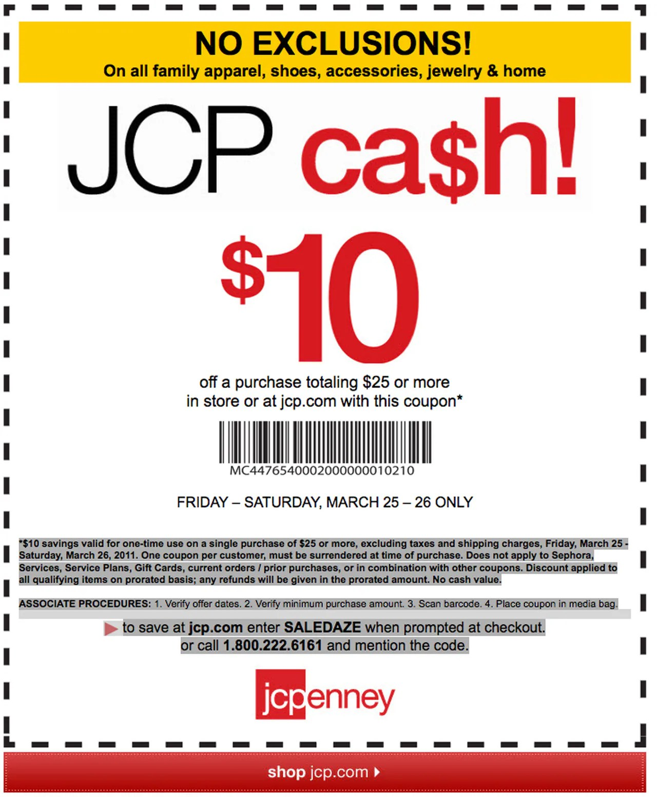 Jcpenney Coupon Printable Printable Word Searches