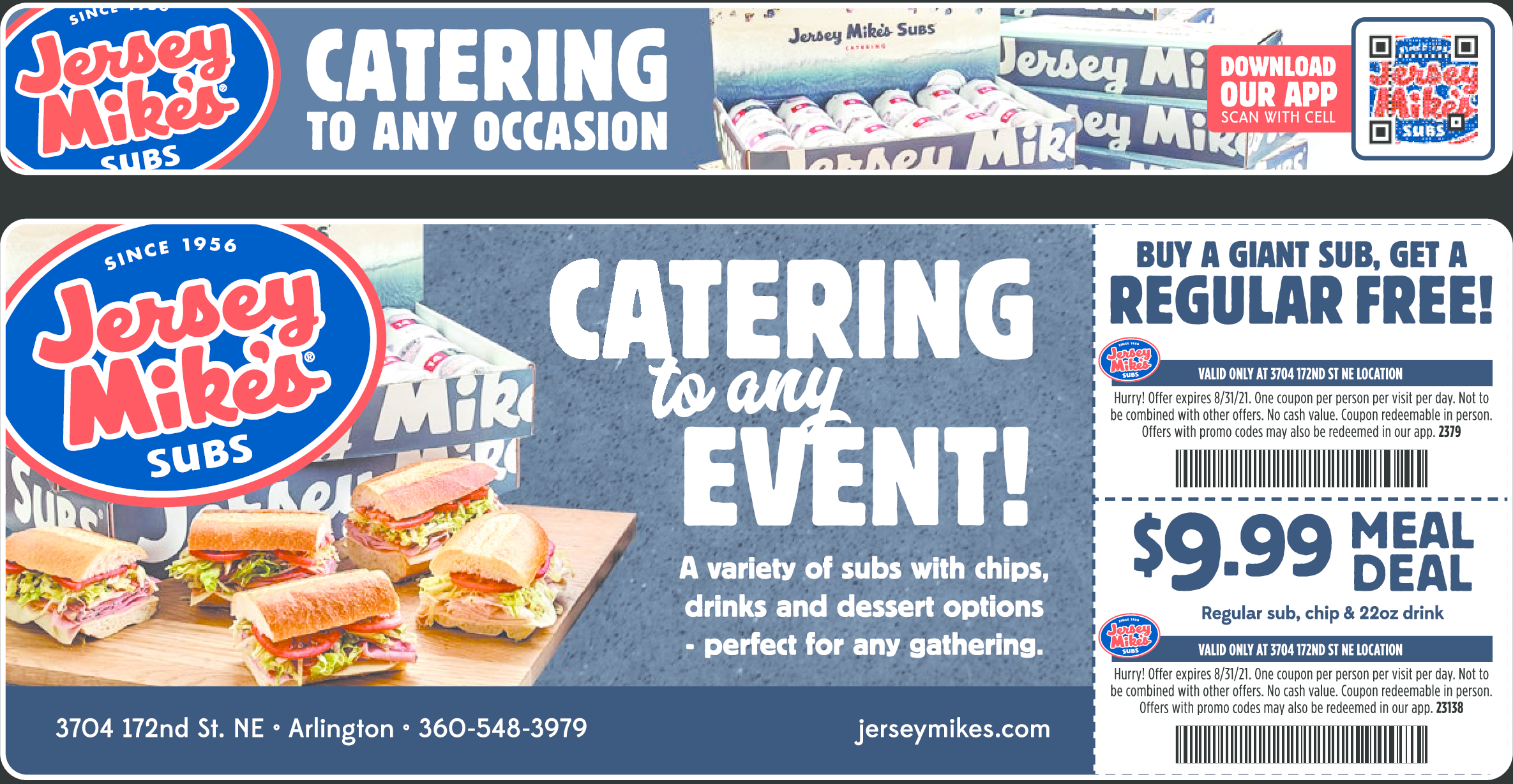 Jersey Mike 39 s Printable Coupons