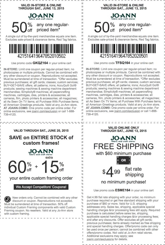 Jo Ann Fabric Deal Worksheets Library