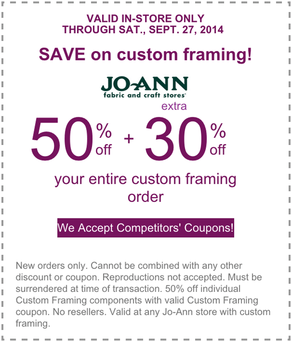 Joann Fabric Coupon Printable
