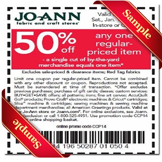 Joann Printable Coupon December 2016