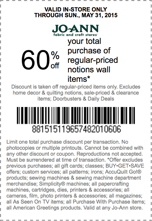 Joannes Printable Coupon
