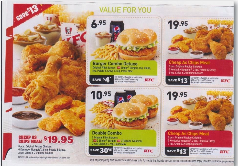 Kfc Coupons Printable 2025 Free Gwen Green