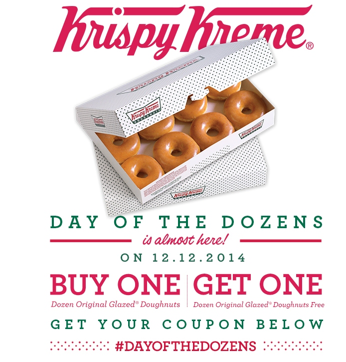 Krispy Kreme Coupon Printable Krispy Kreme Coupon Printable
