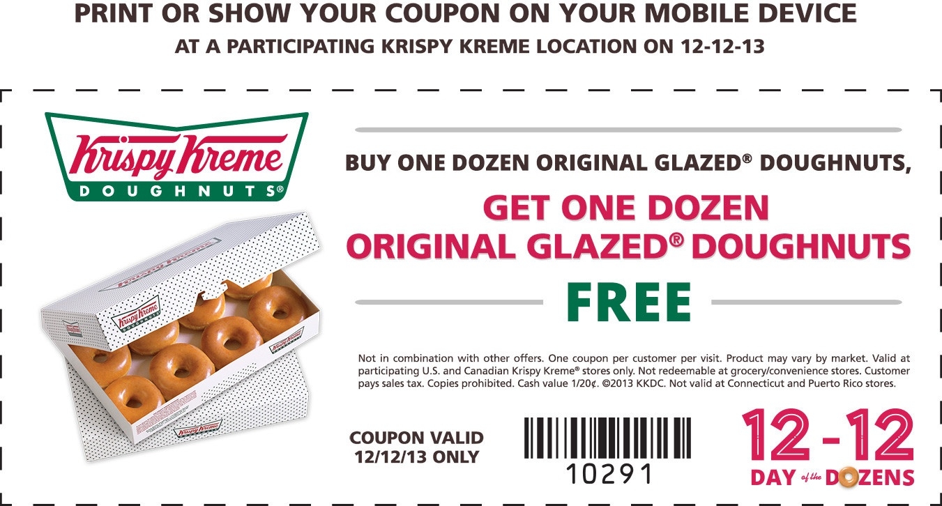 Krispy Kreme Doughnuts Coupons 2018 Tall Skates Coupon Code Free 