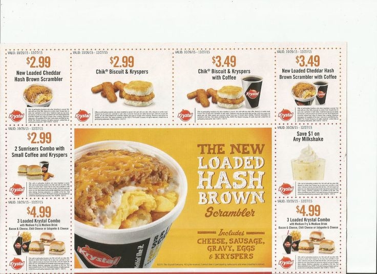 Krystal Coupons Printable Printable Word Searches