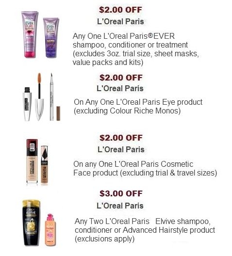 L 39 Oreal Coupons Printable Coupon Network