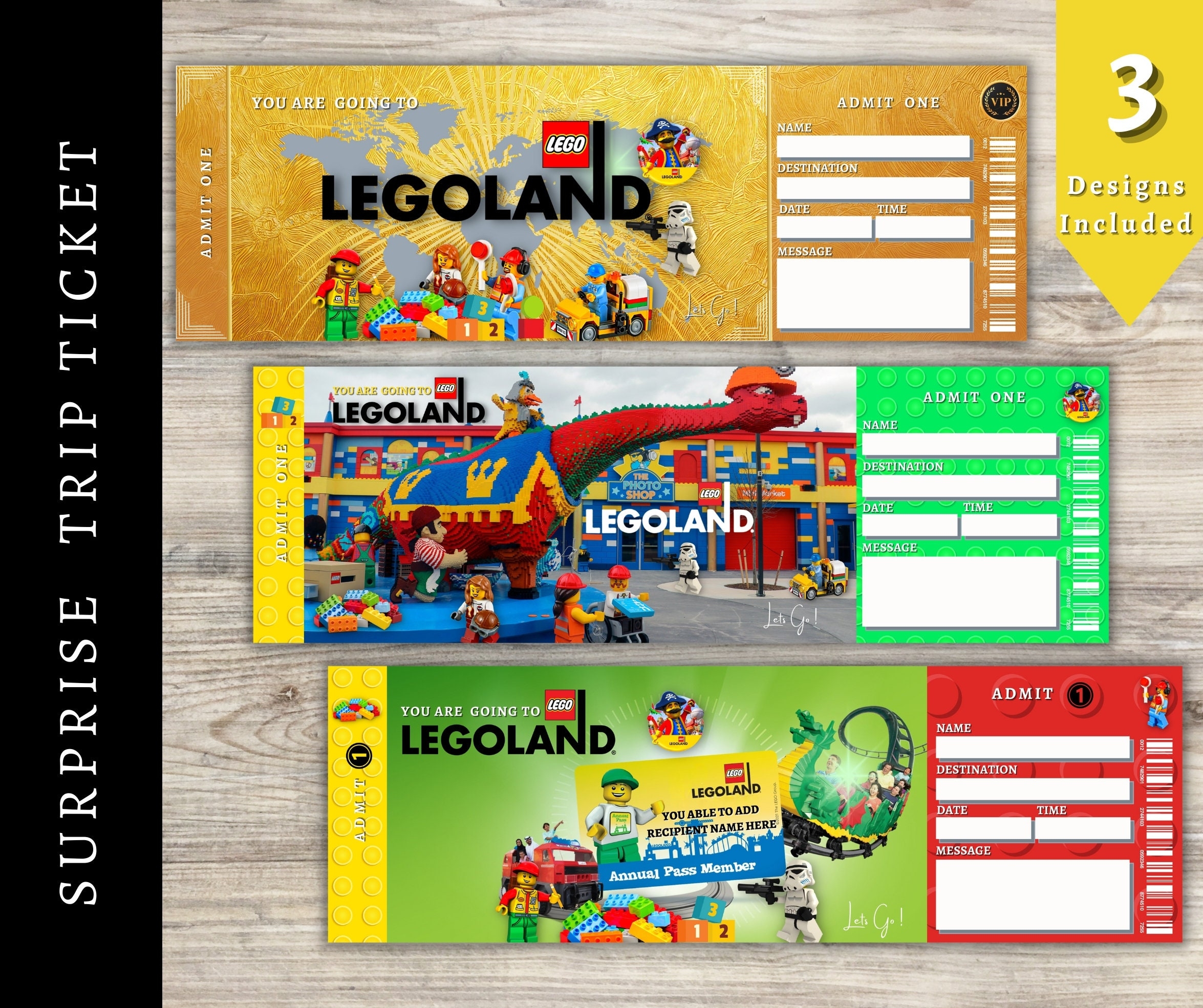 Legoland Surprise Printable