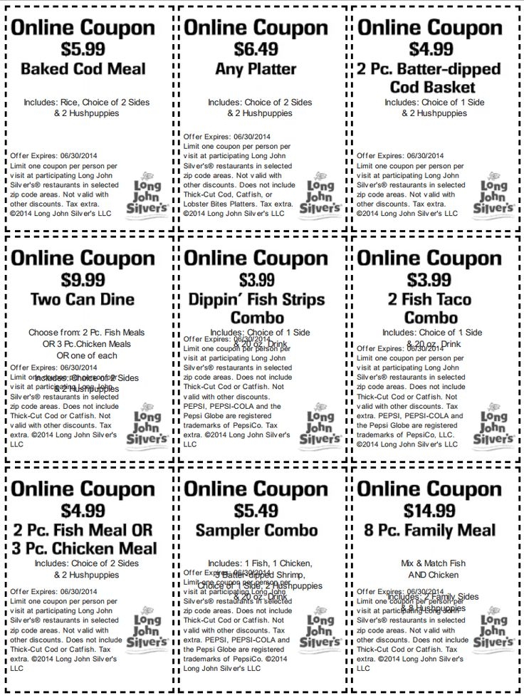 Longhorn Printable Coupon