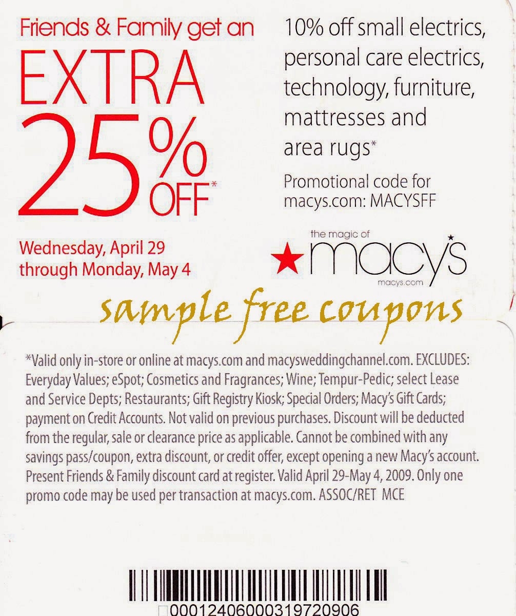 Macy 39 s 10 Coupon Printable