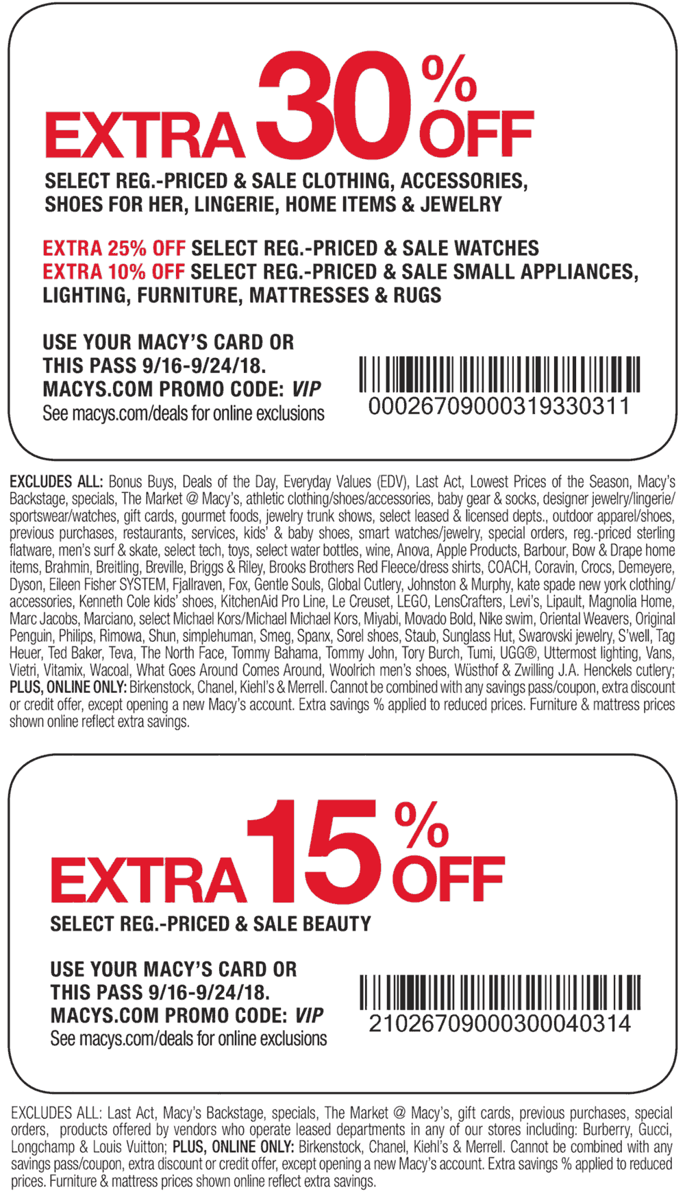 Macy Coupons Printable