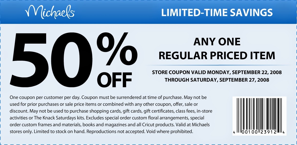 Michaels Printable Coupons 2024 Coupon Deidre Meggie