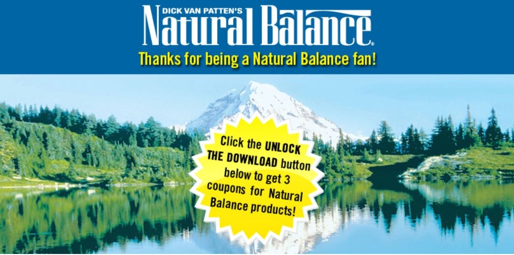 Natural Balance Printable Coupons