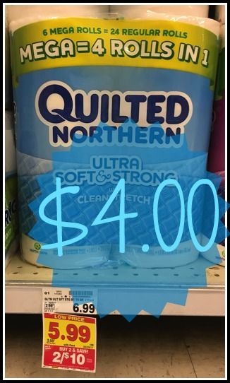 NEW Quilted Northern Coupon 4 00 Bath Tissue At Kroger Kroger Krazy