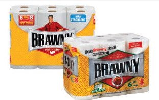 NEW Sparkle Brawny Paper Towels Coupons Kroger Krazy
