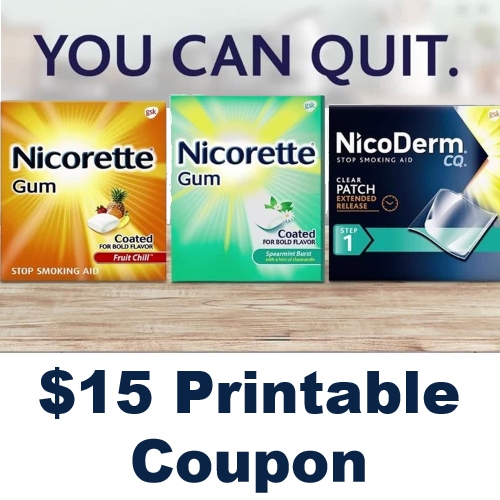 Nicorette Printable Coupon Nicorette Printable Coupon