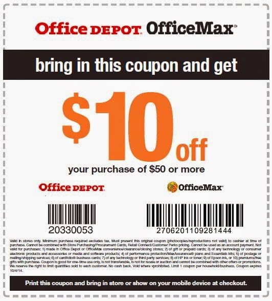 Office Max Printable Coupons May 2018