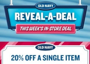 Old Navy 20 Off Purchase Printable Coupon Deal Seeking Mom