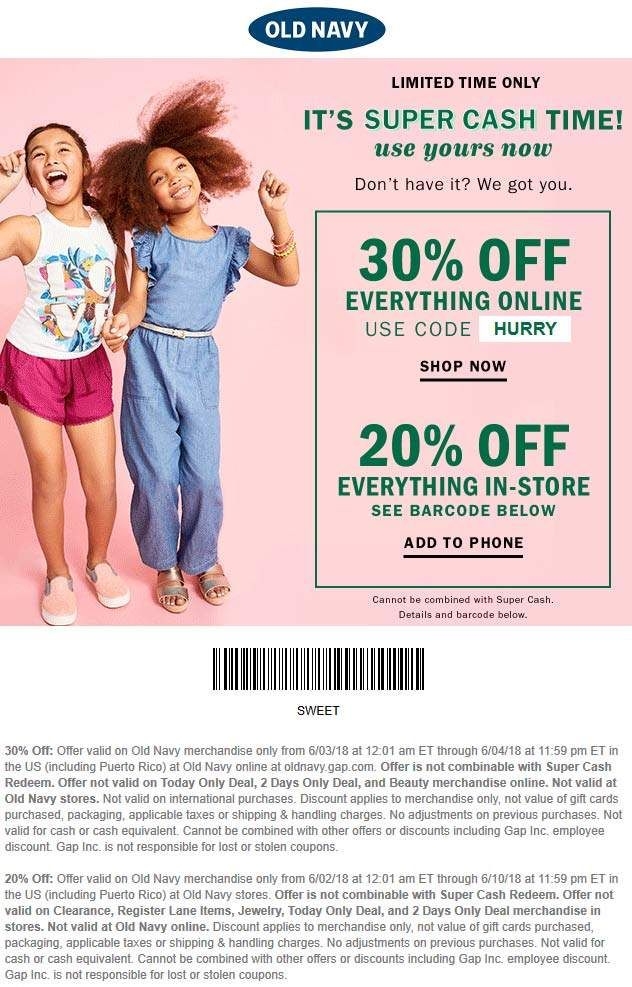 Old Navy Coupon In Store 2025 Riley Paige
