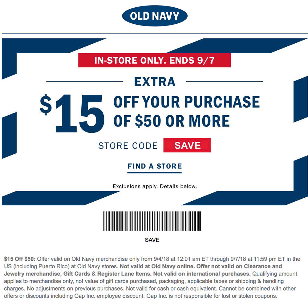 Old Navy Coupon In Store 2025 Riley Paige
