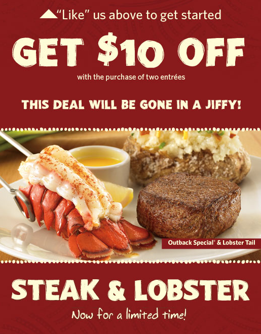 Outback Coupons Printable