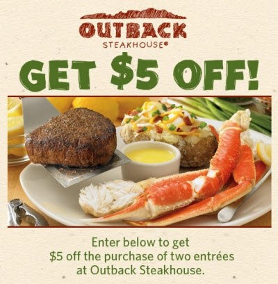 Outback Steakhouse Coupons Outbacksteakhousecouponshq