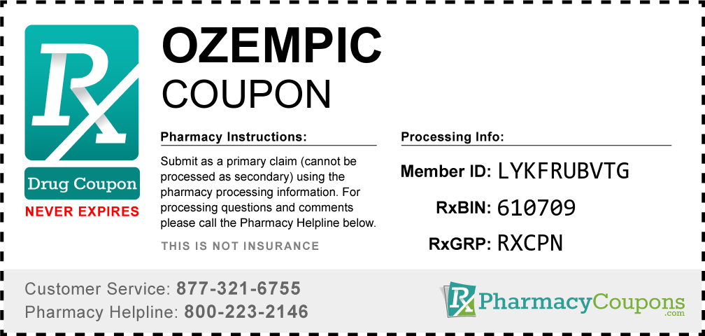 Ozempic Coupon 2025 Pay As Little As 25 Manufacturer Offer