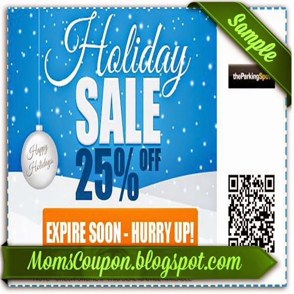 Parking Spot Printable Coupons