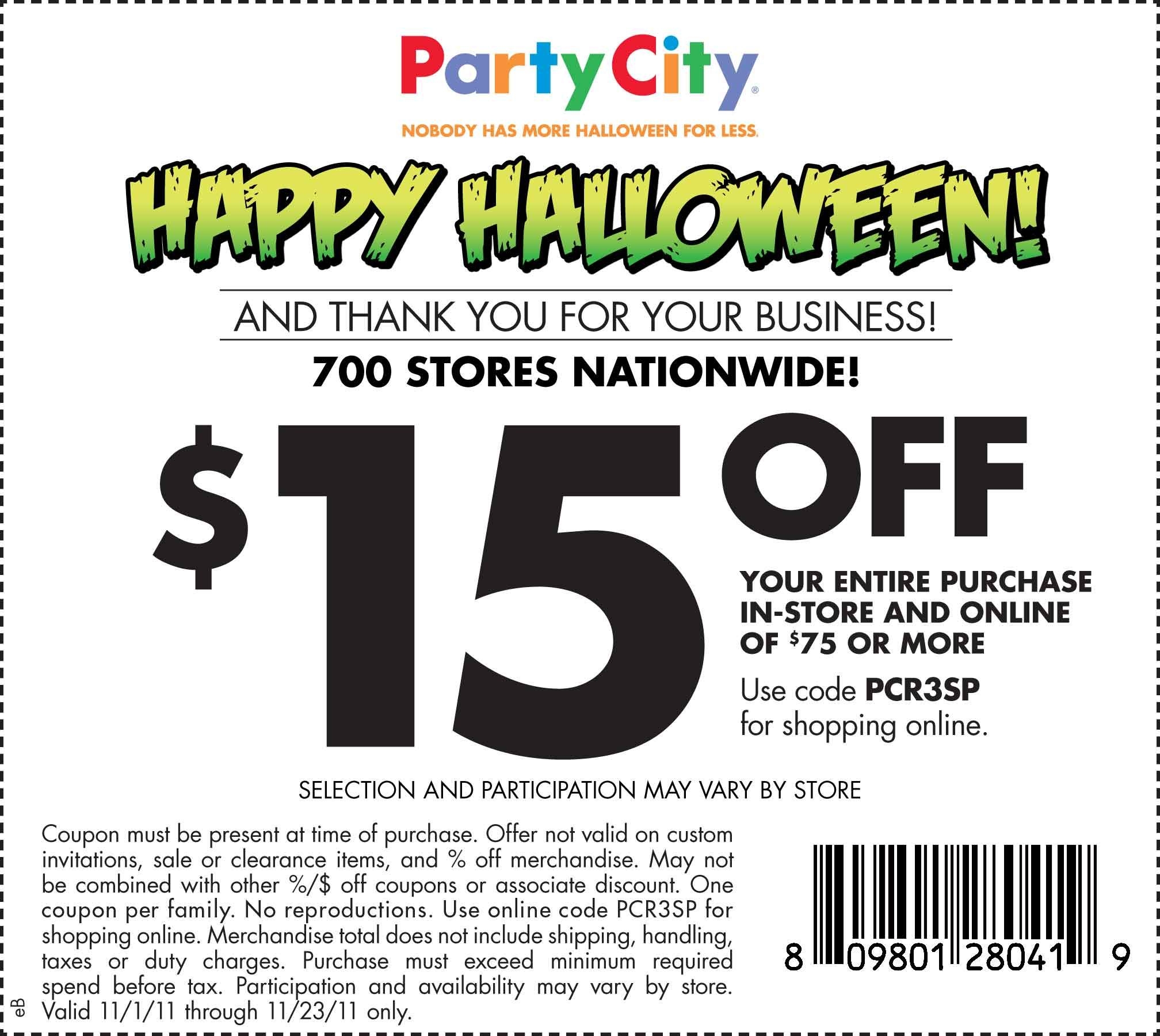 Party City Discount Coupons Printable S oldvictheatre