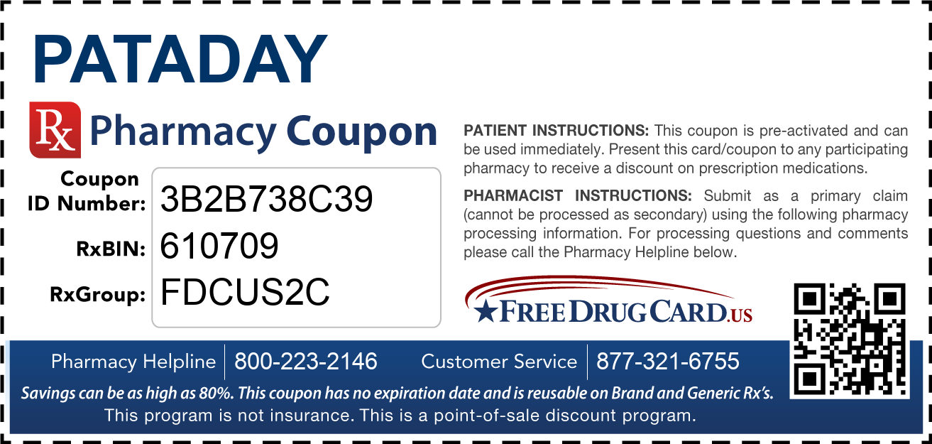 Pataday Coupon Printable