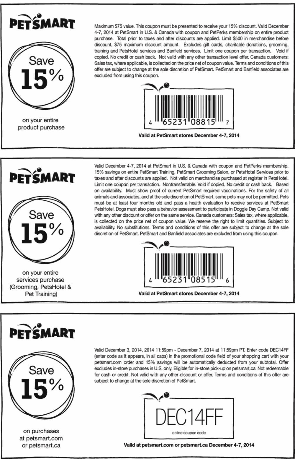 Petco Printable Grooming Coupon