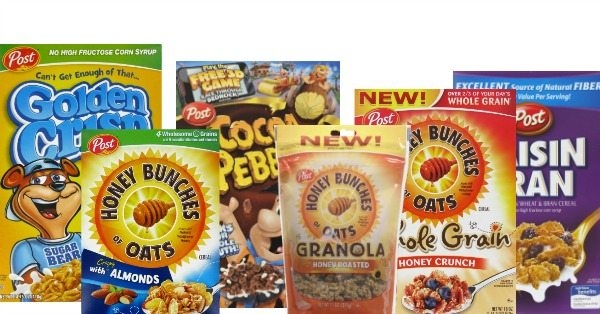 Post Cereal Coupons Post Cereal Coupons