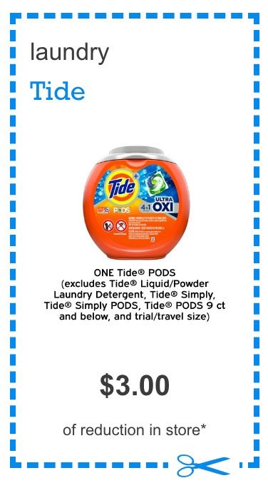 PRINT NOW 3 Off Tide PODS Coupon Tide Pods Print Coupons