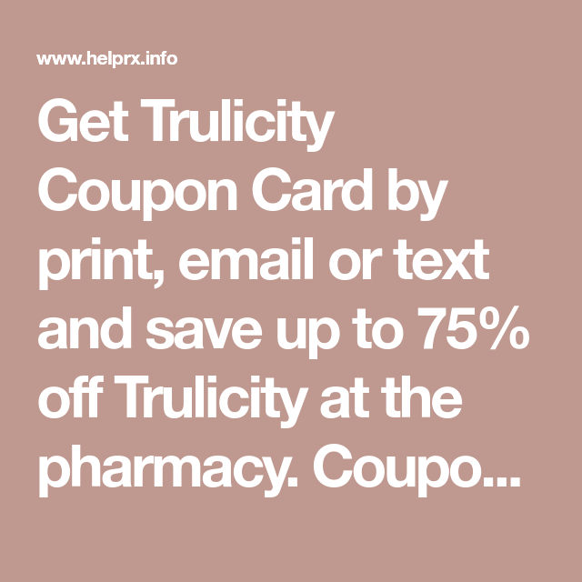 Printable Coupon For Trulicity Ataglance Printable Calendar