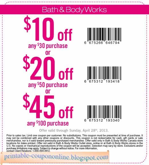 Printable Coupons 2022 Bath And Body Works Coupons