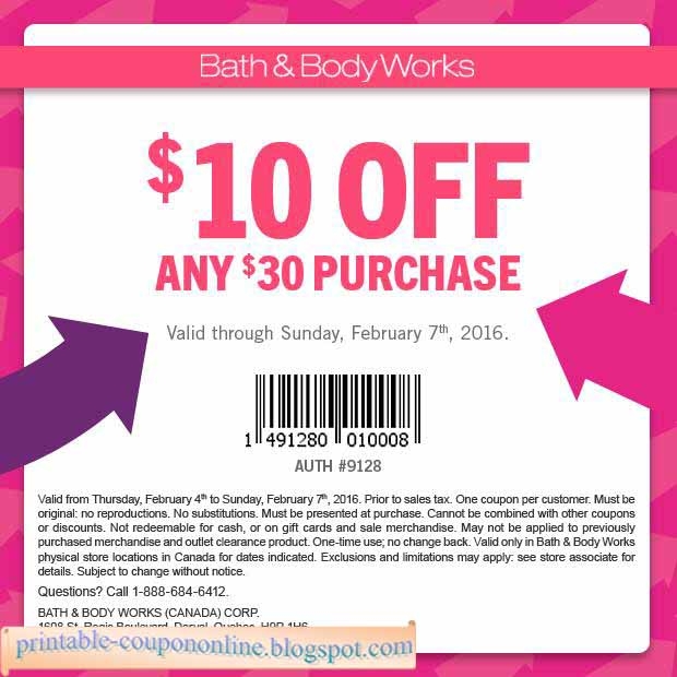 Printable Coupons 2023 Bath And Body Works Coupons