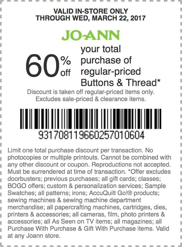Printable Coupons For Joann Fabrics And Crafts Printable Word Searches